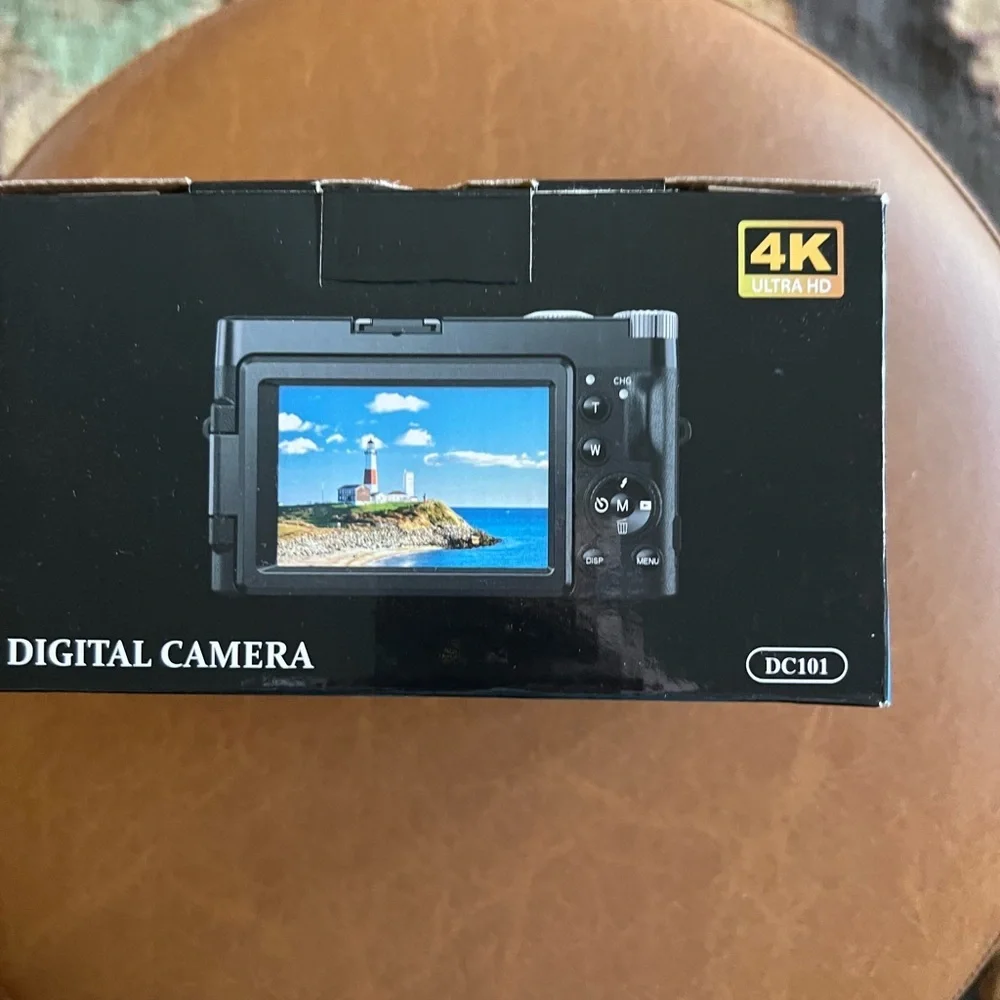 4K Ultra HD Digital Camera - Black
